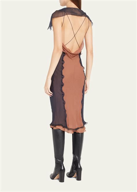 women dress fendi|fendi ruffle patch dress.